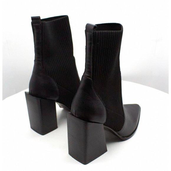 Steve Madden Tackle Pointed Toe Bootie, - Picture 5 of 8